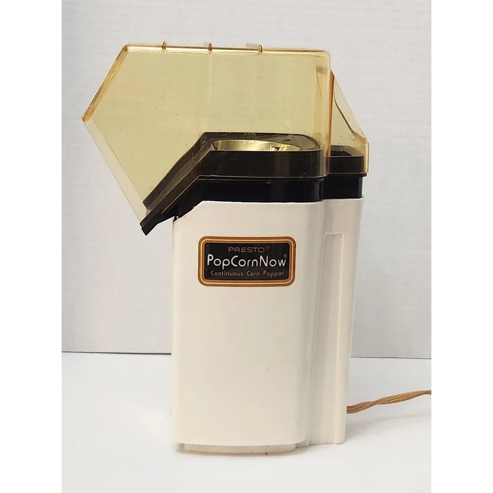 Vintage Presto PopCorn Now Continuous Corn Popper 0481008‎ Hot Air